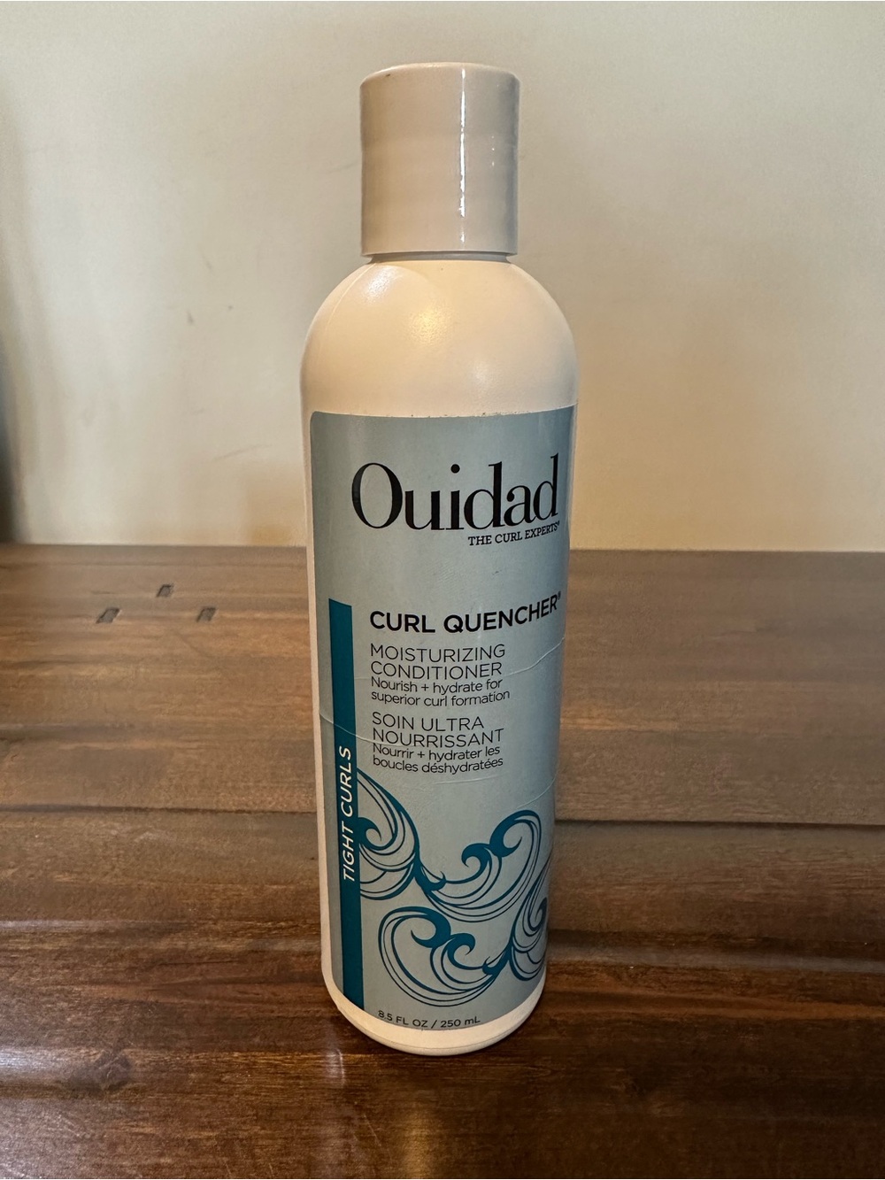 Ouidad Curl Quencher Moisturizing Conditioner — White & Teal